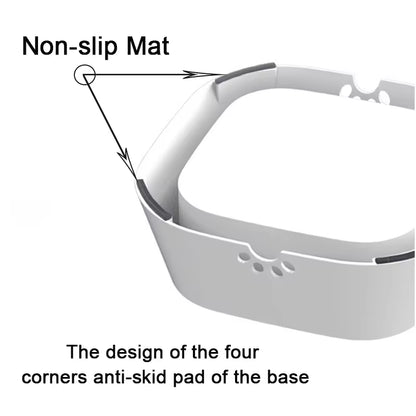 Non-Spill Floating Water Bowl for Dogs and Cats - Anti-Overturn Plastic Dispenser